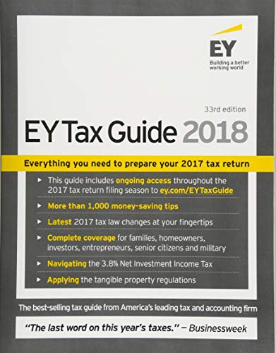 Imagen de archivo de Ernst and Young Tax Guide 2018 a la venta por Better World Books