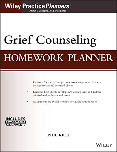 9781119385028: Grief Counseling Homework Planner: (with Download) (PracticePlanners)