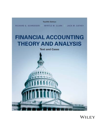 Beispielbild fr Financial Accounting Theory and Analysis: Text and Cases zum Verkauf von BooksRun