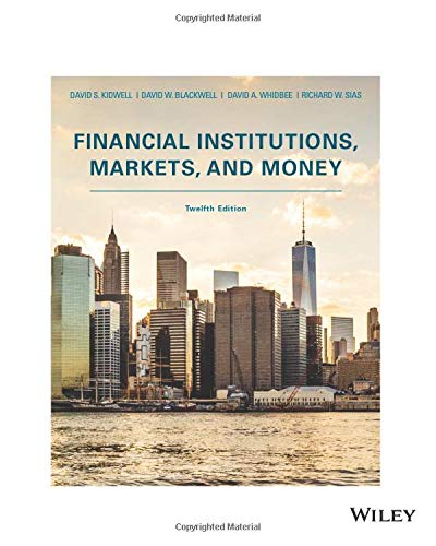 Beispielbild fr Financial Institutions, Markets, and Money, 12th Edition zum Verkauf von BooksRun