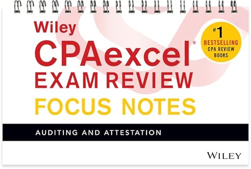 Stock image for Wiley CPAexcel Exam Review January 2017 Focus Notes : Auditing and Attestation for sale by Better World Books