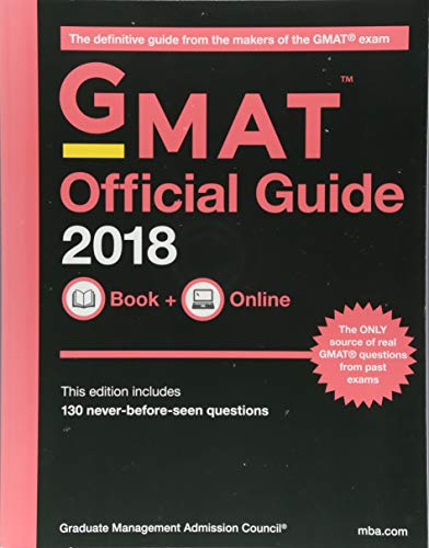 Beispielbild für The Official Guide for GMAT Review 2018 : Book + Online (with Online Question Bank and Exclusive Video) / GMAC (Graduate Management Admission Council) zum Verkauf von CSG Onlinebuch GMBH