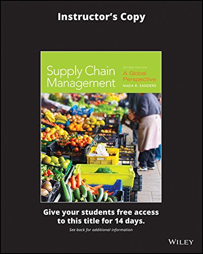 Imagen de archivo de Supply Chain Management, Second Edition Evaluation Copy a la venta por Brused Books