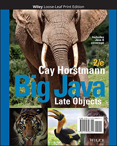 Imagen de archivo de Big Java Late Objects a la venta por Revaluation Books