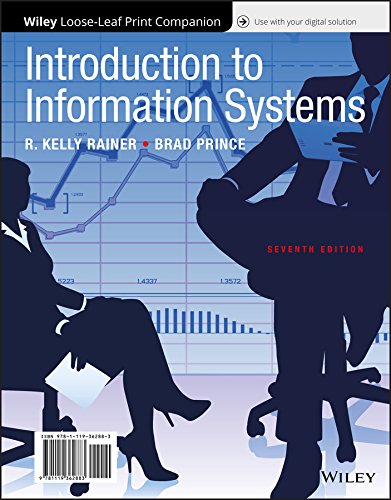 Imagen de archivo de Introduction to Information Systems + Wileyplus Access Card: Supporting and Transforming Business a la venta por Revaluation Books