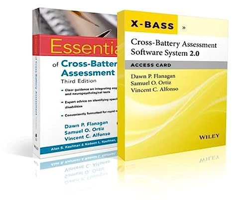 Stock image for Essentials of Cross-Battery Assessment, 3e with Cross-Battery Assessment Software System 2.0 (X-BASS 2.0) Access Card Set (Essentials of Psychological Assessment) for sale by Books Unplugged