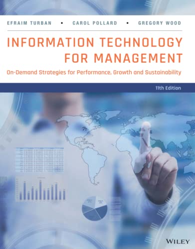 9781119441137: Information Technology for Management: On-Demand Strategies for Performance, Growth and Sustainability, 11th Edition
