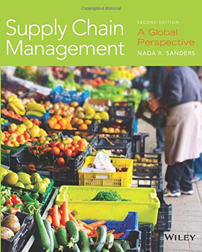 Imagen de archivo de Supply Chain Management: A Global Perspective, 2nd Edition a la venta por ThriftBooks-Dallas