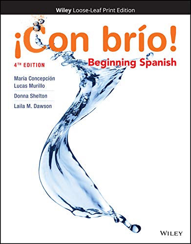 Beispielbild fr Con bro!: Beginning Spanish (Spanish Edition) Mara Concepcin Lucas Murillo; Donna Shelton and Laila M. Dawson zum Verkauf von Vintage Book Shoppe