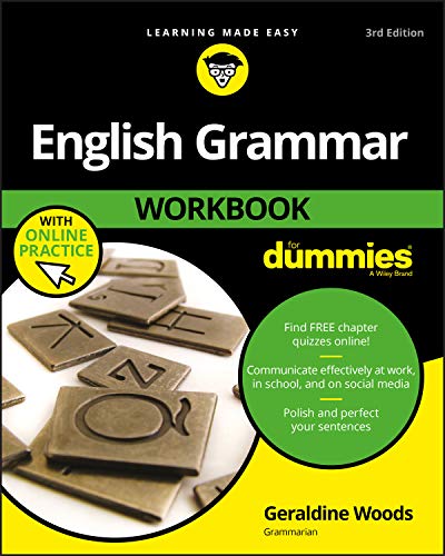 9781119455394: English Grammar Workbook For Dummies with Online Practice, 3rd Edition