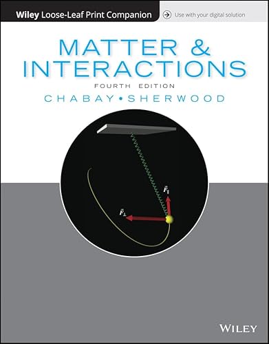 Stock image for Matter and Interactions for sale by thebookforest.com