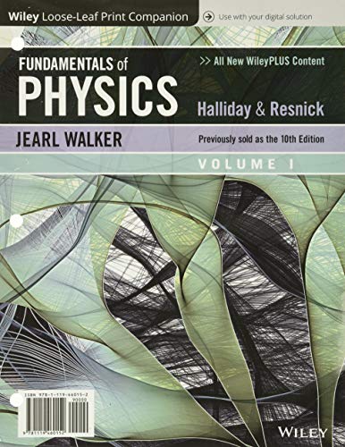 Beispielbild fr Fundamentals of Physics, Volume 1 zum Verkauf von BooksRun