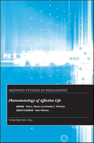 Beispielbild fr Phenomenology of Affective Life zum Verkauf von Blackwell's