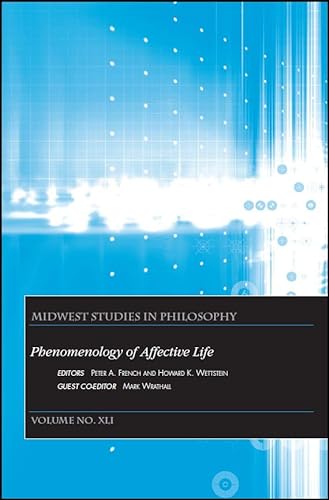 Imagen de archivo de Phenomenology of Affective Life a la venta por Blackwell's