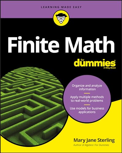 Beispielbild fr Finite Math For Dummies zum Verkauf von BooksRun