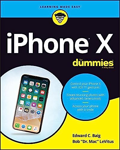 Imagen de archivo de iPhone X For Dummies (For Dummies (Computer/Tech)) a la venta por SecondSale
