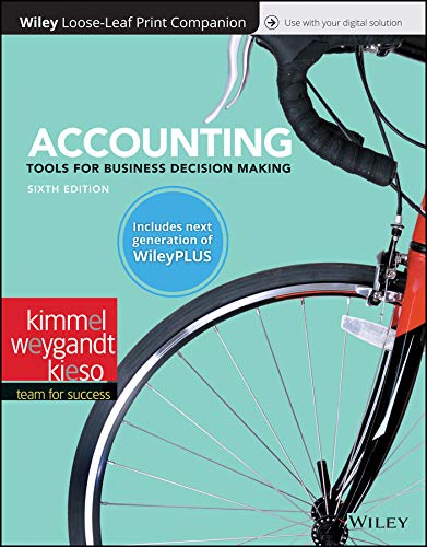 Beispielbild fr Accounting: Tools for Business Decision Makers zum Verkauf von Front Cover Books