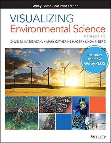 Beispielbild fr Visualizing Environmental Science, 5e WileyPLUS Card with Loose-leaf Set Single Term zum Verkauf von HPB-Red