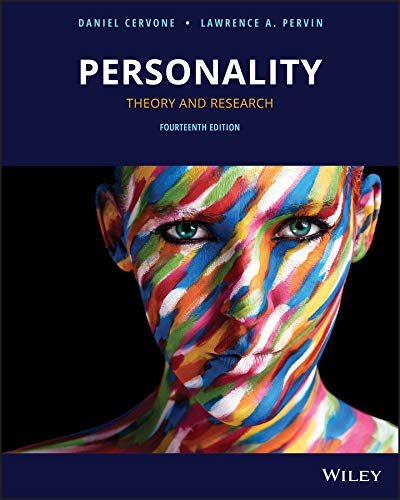 Stock image for Personality: Theory and Research (14th edition) for sale by Book Dispensary