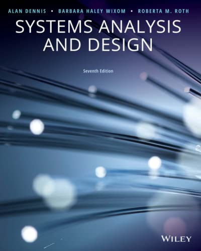9781119496502: Systems Analysis and Design, 7th Edition