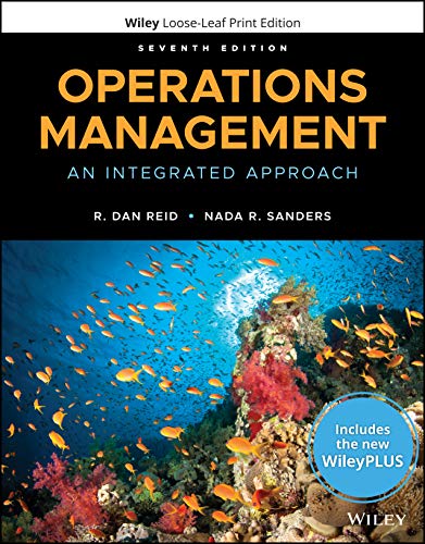 Stock image for Operations Management: An Integrated Approach, WileyPLUS NextGen Card with Loose-leaf Set: An Integrated Approach for sale by Books Unplugged