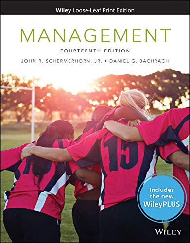9781119497981: Management, WileyPLUS NextGen Card with Loose-Leaf Set