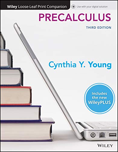 Beispielbild fr Precalculus, 3e WileyPLUS Card with Loose-leaf Set Multi-Term zum Verkauf von SecondSale