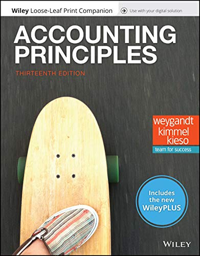 

Accounting Principles, 13e WileyPLUS NextGen Card with Loose-Leaf Print Companion Set