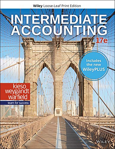 Beispielbild fr Intermediate Accounting 17th Edition WileyPLUS Next Gen Card with Loose-Leaf Print Companion Set zum Verkauf von SecondSale