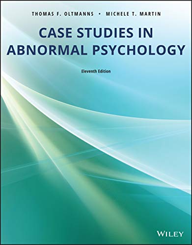 Beispielbild fr Case Studies in Abnormal Psychology zum Verkauf von Blackwell's