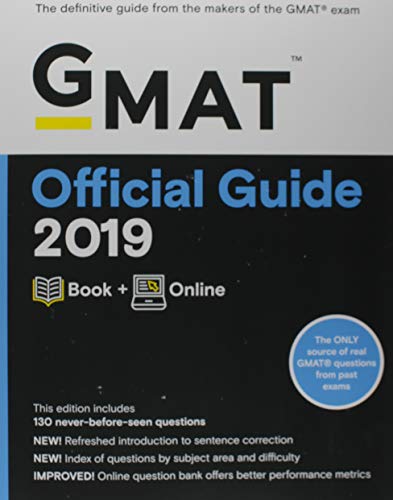 Beispielbild fr GMAT Official Guide 2019: Book + Online zum Verkauf von SecondSale