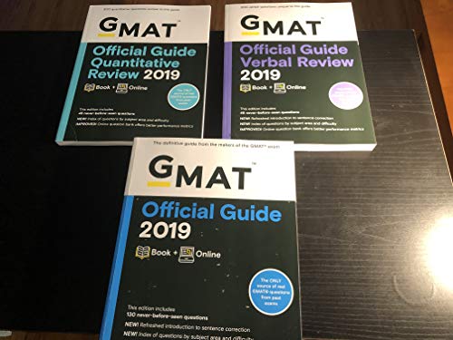 GMAT Official Guide 2019 Bundle Books Online Epub-Ebook