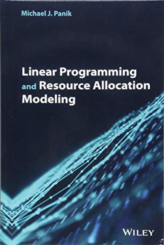 Stock image for Linear Programming and Resource Allocation Modeling for sale by HPB-Red