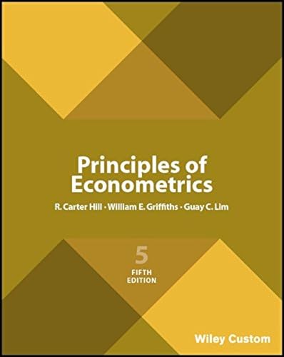 Beispielbild fr Principles of Econometrics zum Verkauf von medimops