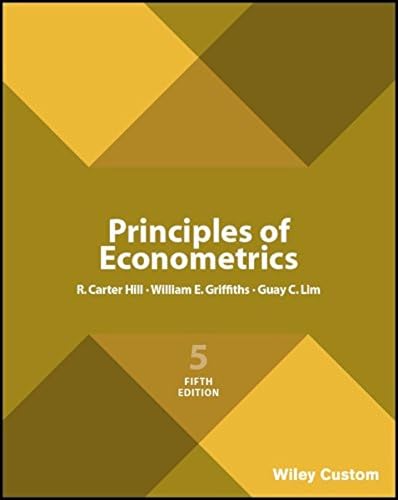 Stock image for Principles of Econometrics for sale by HPB-Red