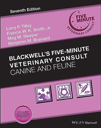 Beispielbild fr Blackwell's Five-Minute Veterinary Consult: Canine and Feline zum Verkauf von BooksRun