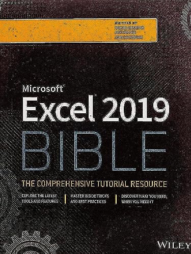 Beispielbild fr Excel 2019 Bible zum Verkauf von Better World Books