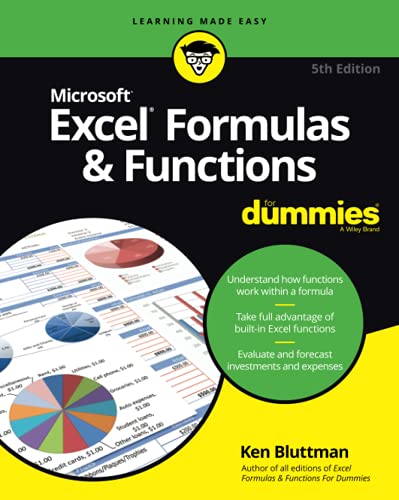 Stock image for Excel Formulas And Functions Fd, 5e (For Dummies) for sale by HPB-Red