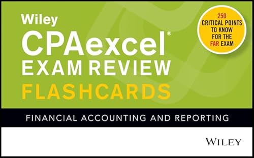 9781119518921: Wiley CPAexcel Exam Review 2019 Flashcards: Financial Accounting and Reporting