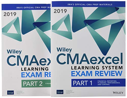 Beispielbild fr Wiley CMAexcel Learning System Exam Review 2019: Complete Set (2-year access) zum Verkauf von Books Unplugged