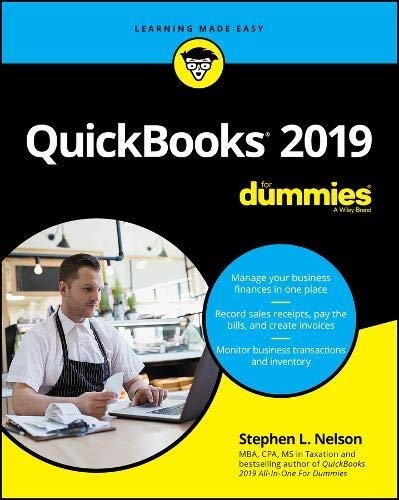 Beispielbild fr QuickBooks 2019 for Dummies zum Verkauf von Better World Books