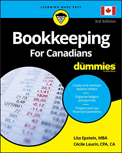 Beispielbild fr Bookkeeping For Canadians For Dummies, 3rd Edition Format: Paperback zum Verkauf von INDOO