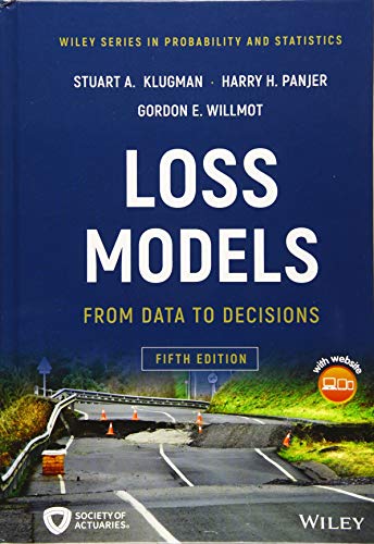 Imagen de archivo de Loss Models: From Data to Decisions (Wiley Series in Probability and Statistics) a la venta por Textbooks_Source