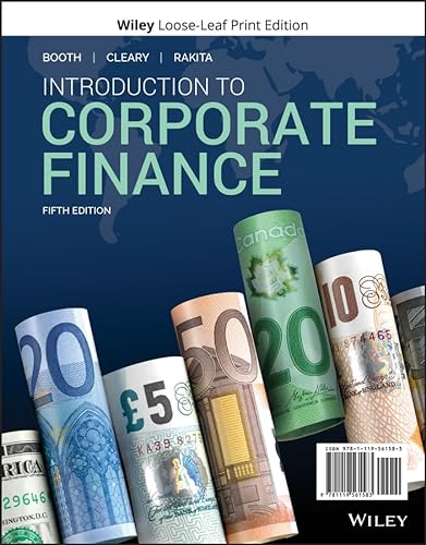 9781119561583: Introduction to Corporate Finance