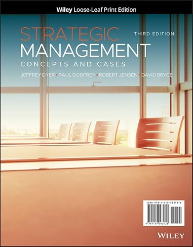 Imagen de archivo de Strategic Management: Concepts and Cases a la venta por BooksRun