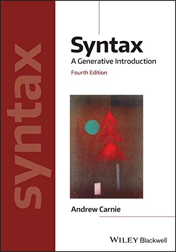 Stock image for Syntax (Introducing Linguistics) for sale by Textbooks_Source