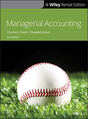 9781119570806: Managerial Accounting