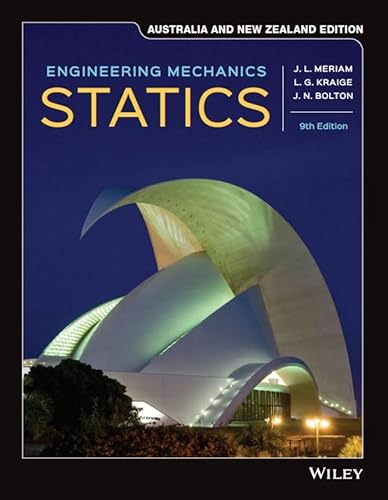 9781119572459: Engineering Mechanics: Statics, Australian New Zealand Edition