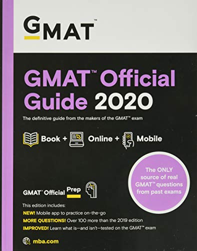 

GMAT Official Guide 2020: Book + Online Question Bank