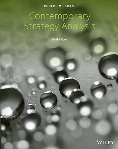 Beispielbild fr Contemporary Strategy Analysis zum Verkauf von WorldofBooks